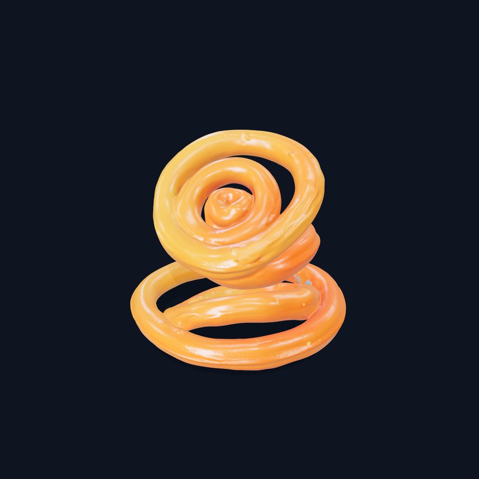 Spiral Ring Stack Decorative Model Pack